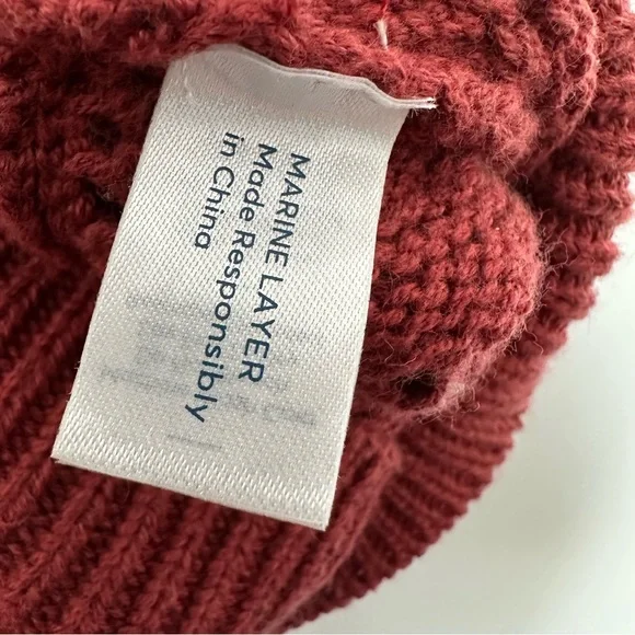 Marine Layer Brooke Sweater Vest Size Large - Picture 8 of 11